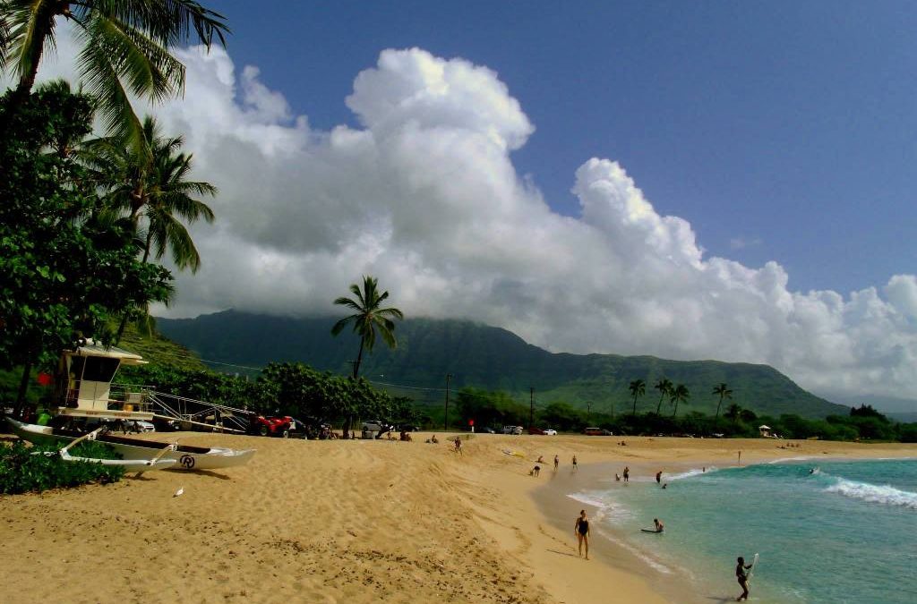 How the locals luau - Beach parks are popular for luaus