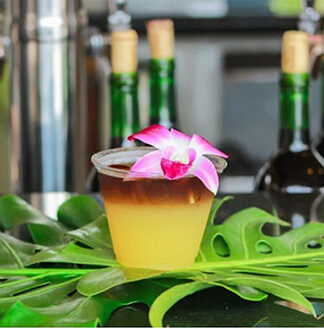 Mai Tai, the most popular Hawaiian Luau cocktail